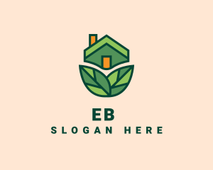 Broker - Green Leaf House logo design