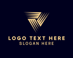 Enterprise - Triangle Shape Business logo design