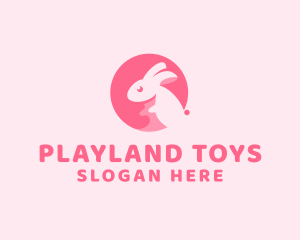 Toy - Cute Toy Bunny logo design