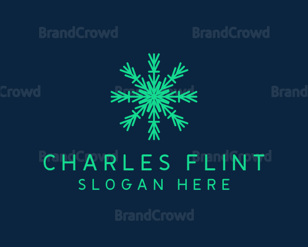 Snowflake Twig Decoration Logo