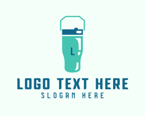 Container - Water Container Tumbler logo design