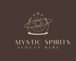 Minimalist Celestial Jewelry logo design