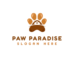 Pet Paw Grooming logo design