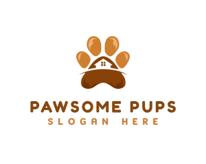 Pet Paw Grooming logo design