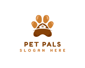 Pet Paw Grooming logo design