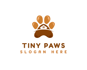 Pet Paw Grooming logo design