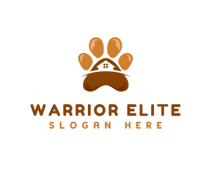 Dog - Pet Paw Grooming logo design