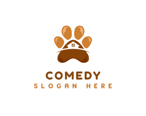 Pet Care - Pet Paw Grooming logo design