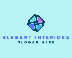 Tiling Interior Flooring logo design