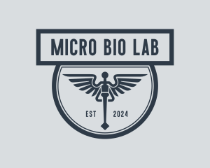 Healthcare Medical Laboratory logo design