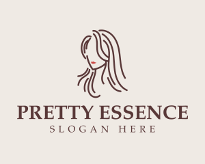 Pretty - Pretty Woman Hair logo design