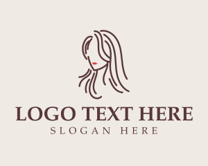 Hair Stylist - Pretty Woman Hair logo design