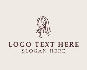 Pretty - Pretty Woman Hair logo design