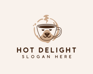 Dog Coffee Mug logo design