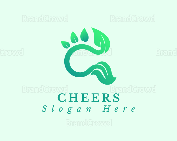 Leaf Garden Letter C Logo