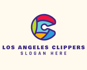 Colorful - Colorful Letter C logo design
