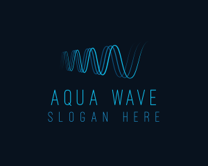 Sound Wave Audio logo design