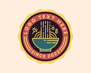 Badge - Noodle Bowl Restaurant logo design