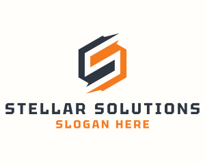 Generic Hexagon Letter S logo design