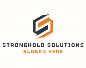 Generic Hexagon Letter S logo design