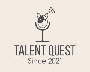 Interview - Grey Dog Podcast logo design