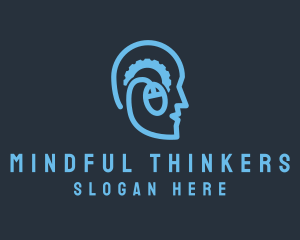 Computer Gear Mind logo design