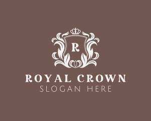 Wedding Hotel Crown logo design