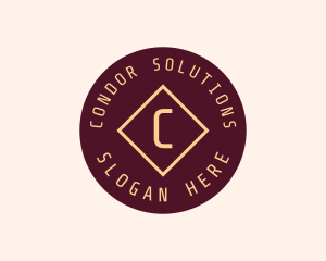 Circle Diamond Business logo design