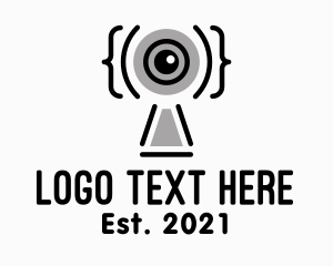 Online Conference - Webcam Online Class logo design