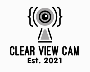 Webcam - Webcam Online Class logo design