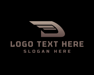 Logistics - Flying Wings Agency logo design