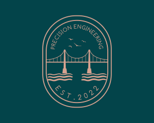 Engineering - City Engineer Bridge logo design