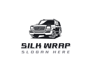 SUV Car Transportation Logo