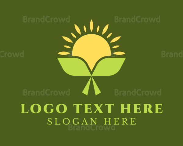 Natural Leaf Farming Logo