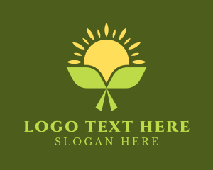 Seedling - Natural Leaf Farming logo design