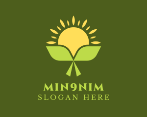 Farmer - Natural Leaf Farming logo design