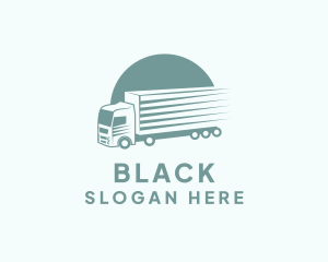 Cargo Truck Haulage Logo