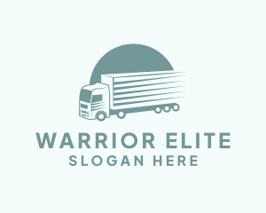 Cargo Truck Haulage Logo