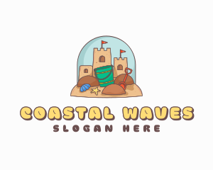 Shore - Sand Castle Shore logo design