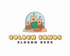 Sand Castle Shore logo design