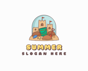 Sand Castle Shore logo design