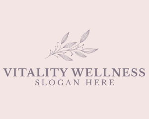 Organic Wellness Spa logo design