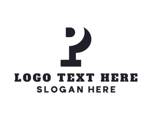 Lettermark - Generic Business Firm Letter P logo design
