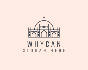 Tourist - Mosque Islamic Landmark logo design