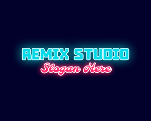 Gaming Neon Studio logo design