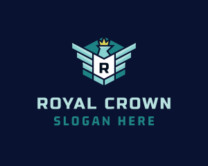 Crown - Crown Eagle Rank logo design