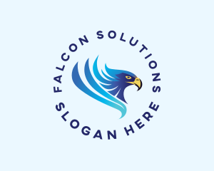 Falcon Flight Logistics logo design