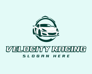 Vehicle Car Racing logo design