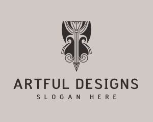 Polynesian Tattoo Pen logo design