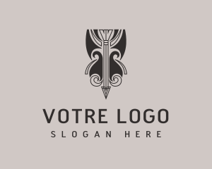 Native - Polynesian Tattoo Pen logo design
